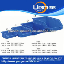 zhejiang taizhou vegetables container mould supplier and 2013 New household plastic injection tool box mouldyougo mould
